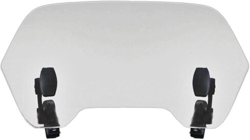 Universal Double Linked Windshield Windscreen Extension Spoiler Deflector Transparent in Saudi Arabia