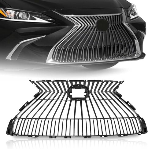 KARPAL Front Bumper Grille Assembly Compatible with 2019-2021 LEXUS ES350 Replacement LX1200200, 5310106650 in Saudi Arabia
