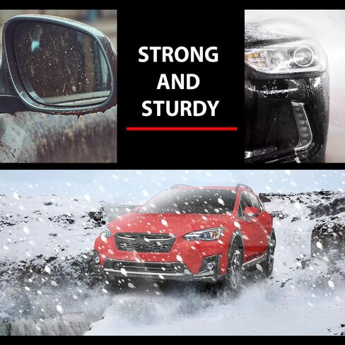 مجموعة الشبكة العلوية الأمامية، تناسب Subaru Crosstrek 2018 2019 2020، أسود لامع، 91123FL180، 91123FL140 in Saudi Arabia