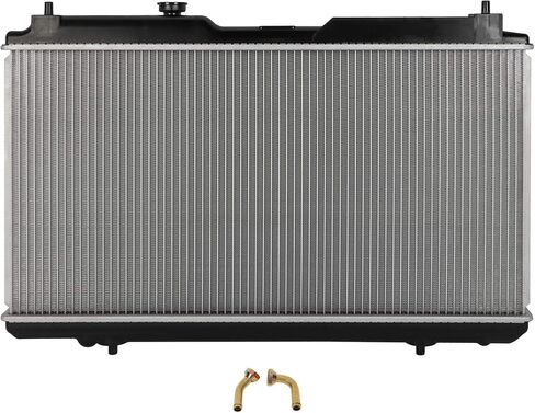 مشعاع تبريد المحرك OCPTY 2051 متوافق مع 1997-2001 لسيارة Honda CR-V 2L استبدال # 2051، CU2051، 376061،221-3209،19010P3F014، 19010P3F901، 19010P3F902 مجموعة المبرد الأساسية من الألومنيوم للسيارات in Kuwait