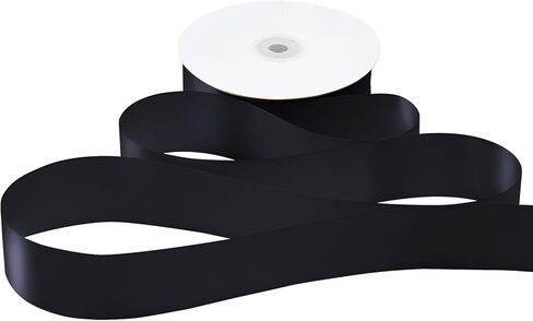 1-1/2 inch Sage Green Satin Ribbon 50 Yards Sage Green Solid Polyester Fabric Ribbon for Wreath Sewing Bows Roses Making Gift Wrapping Weddings Party Hair Invitation Decorations in Saudi Arabia