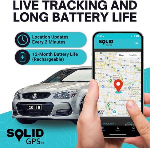 Tracker – Real-Time 4G Vehicle Tracker with App Alerts, Geofencing & Long Battery Options – No Wiring, Australian Support (6-Month Battery Life) in Saudi Arabia
