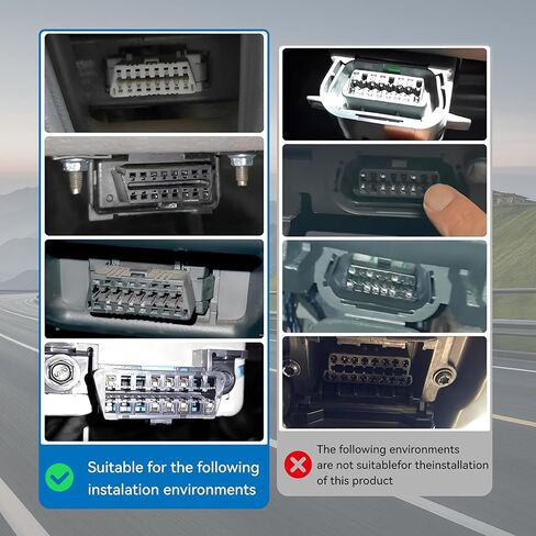 قفل obd2 مضاد للسرقة، جهاز أمان قفل منفذ obd من الألومنيوم مع مفتاح، مانع obd2 عالمي للسيارات والشاحنات والمركبات للحماية ضد السرقة in Kuwait