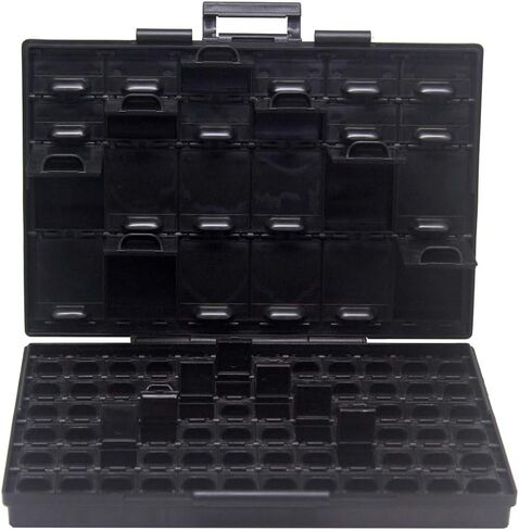 BOXALL48 48 ESD Safe anti-statics bins Enclosure for Surface Mount Components IC chips diode transistor Tweezers in Saudi Arabia