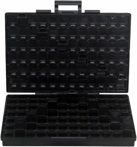 BOXALL48 48 ESD Safe anti-statics bins Enclosure for Surface Mount Components IC chips diode transistor Tweezers in Saudi Arabia