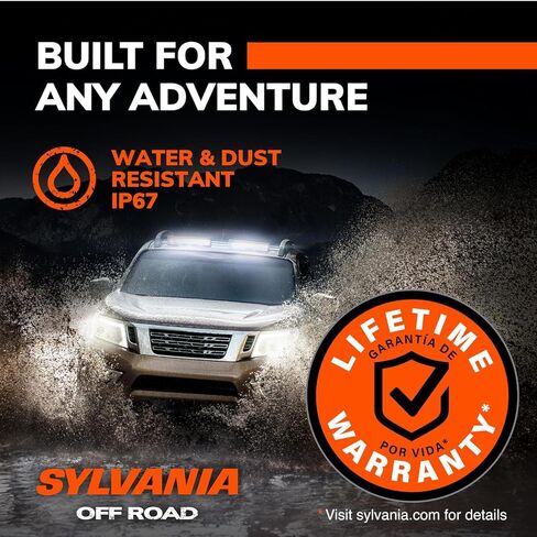 Sylvania - Ultra 10 Inch LED Light Bar - Lifetime Limited Warranty - Combo Beam Light 4650 Raw Lumens, Off Road Driving Work Light, Truck, Car, Boat, ATV, UTV, SUV, 4x4 (1 PC) in Saudi Arabia