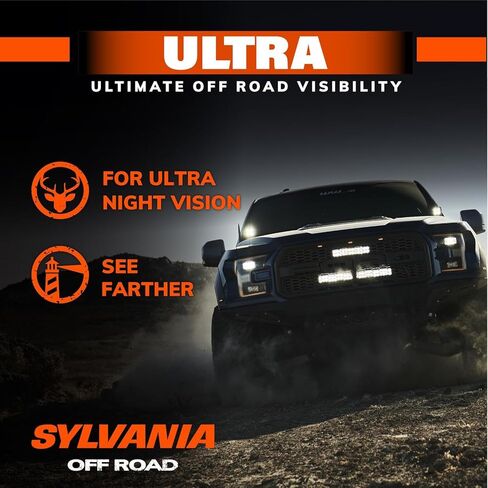 Sylvania - Ultra 10 Inch LED Light Bar - Lifetime Limited Warranty - Combo Beam Light 4650 Raw Lumens, Off Road Driving Work Light, Truck, Car, Boat, ATV, UTV, SUV, 4x4 (1 PC) in Saudi Arabia