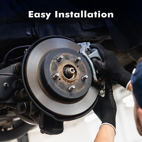 استبدال دوارات الفرامل الأمامية 296 مم PM لسيارة 2004-2012 Chevy Malibu، 2005-2010 Pontiac G6، 2007-2009 Saturn Aura، 08-10 HHR، 05-08 Cobalt، 07-09 Pontiac G5، 04-07 Saturn ION in Saudi Arabia