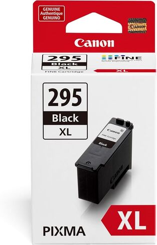 Canon PG-295XL Genuine Black Ink Cartridge, Compatible with TR7120, TS6520, TS4320 in Saudi Arabia