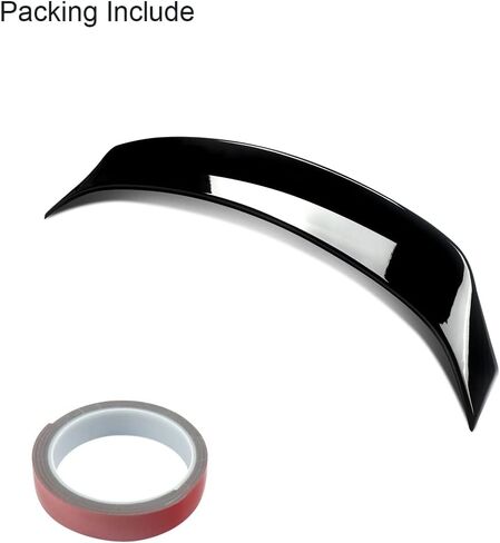 MIC Rear Trunk Spoiler Wing Compatible with 2014-2020 Lexus IS250 IS300 IS350 (Gloss Black) in Saudi Arabia