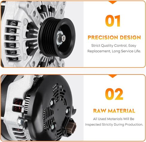 New Alternator for Ford F150 F-150 F150 V8 5.0L 5.0 2011 2012 2013 2014, 104210-6270, 104210-6660 in Saudi Arabia