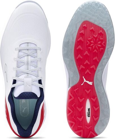 حذاء رياضي Puma Golf للرجال Ignite Elevate، مقاس 9.5 أبيض in Kuwait