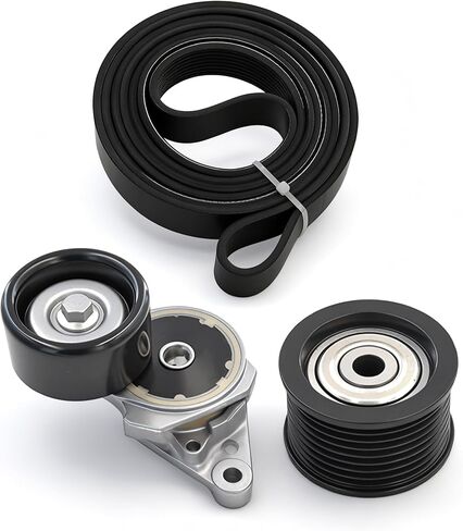 Serpentine Drive Belt Tensioner Component Kit K080948 for Lexus Gx460 2010-2018 for Lx570 2008-2018 for Toyota Land Cruiser 2008-2018 for Sequoia 2008-2018 39185 K080948 36370 in Saudi Arabia