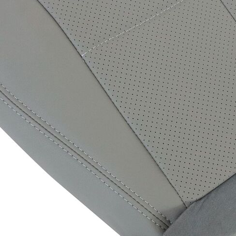 GXARTS Perforated Gray Driver Side Bottom Replacement Leather Seat Cover Fit for Subaru Forester 2009 2010 2011 2012 2013 in Saudi Arabia
