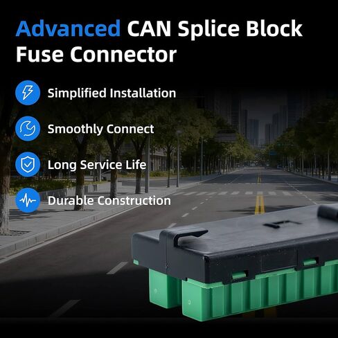 68321746AA CAN-C Bus Star Splice Block Fuse Connector، متوافق مع Chrysler Pacifica/Voyager 2017-2025، Jeep Wrangler JL/Gladiator JT 2018-2025، Ram 1500 2019-2024، Ram 2500/3500 2021-2025 in Kuwait