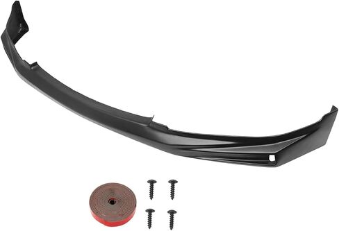 الشفة الأمامية الممتصة للصدمات متوافقة مع 2008-2010 Honda Accord Sedan l4 فقط، طقم الجسم الناشر PU Splitter Valance Chin Diffuser من IKON MOTORSPORTS، 2009 in Kuwait