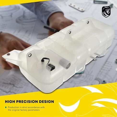 YHTAUTO Engine Coolant Recovery Overflow Reservoir Expansion Tank W/Pressurized Cap & Sensor For Volvo VN VNL VNM Diesel Truck Replace for# 8149506 in Saudi Arabia