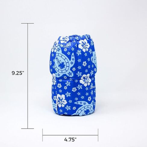 2 in 1 - Harness-Free Fashionable Cold Therapy Compression Gel Sleeve & Ice Pack Stretch-to-Fit Large (Turtle Bay) in Saudi Arabia