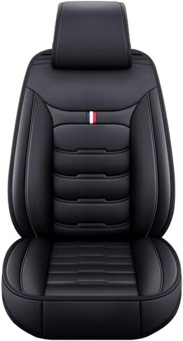 Car Seat Covers Compatible with Toyota Hilux 2009-2024, 5-Seats Full Set Leather Auto Vehicle Cushion Cover, Waterproof Seat Protectors Black in Saudi Arabia