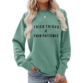 YITAN Women Graphic Cute Sweaters Funny Pullover Teen Girls Sweatshirts in Kuwait