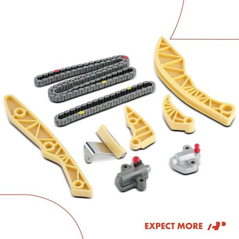 A-Premium 9-PC Engine Timing Chain Kit with Tensioner & Guide & Damper Compatible with Dodge Dart 2013 2014 2015 2016, 2.0L in Saudi Arabia