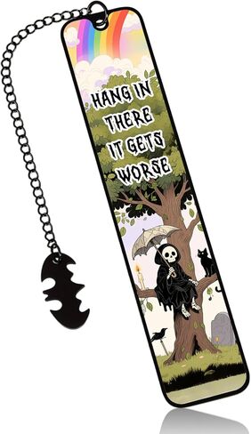 Cat Dad Gifts for Men Cat Lover Book Lover Gifts, Christmas Stocking Stuffers for Women Teen Girls, Cute Cat Bookmarks for Bookworm, Book Club Gifts for Reader Cat Owner Lover in Saudi Arabia