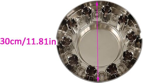 waltyotur Two Front and Two Rear Chrome Wheel Center Hub Caps Replacement for Ram 4500 & Ram 5500 2019 2020 2021 6PG03SZ0AB 6PG04SZ0AB in Saudi Arabia