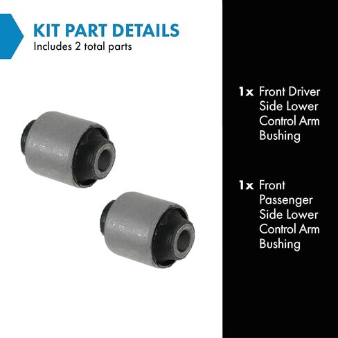 TRQ Lower Control Arm to Frame Bushing LH Left RH Right PAIR for Integra Civic in Saudi Arabia