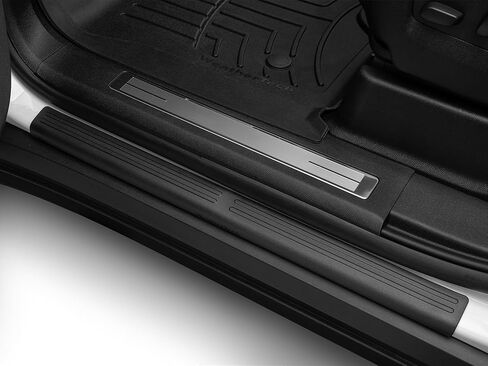 Weathertech SillProtector Door Sill Protector for Cadillac Escalade, Escalade-V, Tahoe - 4 Door Set (ST061K1) in Saudi Arabia