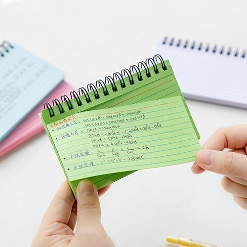 Office Horizontal Line Portable Tearable Memo Pads Notebook Notepad Coil Note Book Journal Diary Planner(Multicolor) in Saudi Arabia