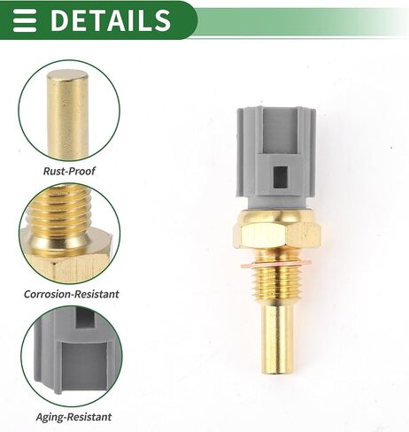 Motoforti Engine Coolant Temperature Sensor No.1365010G00 Water Temperature Sensor for Suzuki GSXR600 2007 1 Pc in Saudi Arabia