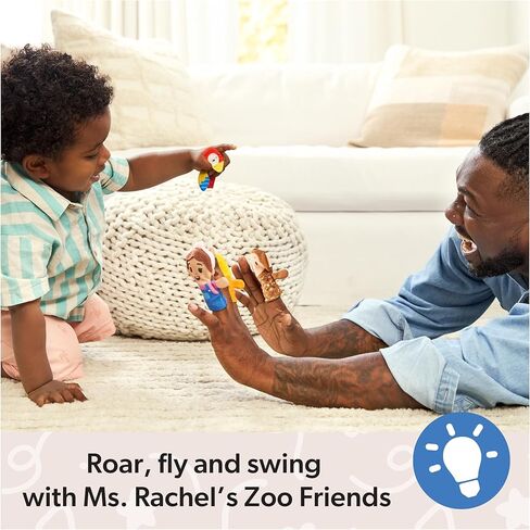 Ms. Rachel Official Sensory Learning Farm, Foldable Soft Baby Book with Plush Cow, Infant Educational Toys for Babies Ages 3 Months to 18 Months in Saudi Arabia