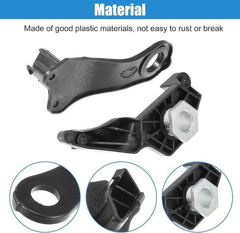 ACROPIX Front Driver and Passenger Side Headlight Bracket Headlight Support Mount Bracket Fit for BMW 525xi 2006-2007 - Pack of 4 in Saudi Arabia