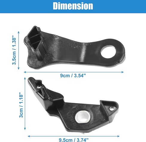ACROPIX Front Driver and Passenger Side Headlight Bracket Headlight Support Mount Bracket Fit for BMW 525xi 2006-2007 - Pack of 4 in Saudi Arabia