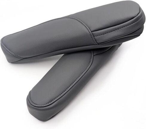 FZJDSD 2pcs Beige Leather Replacement Front Seat Armrest Cover Compatible with Honda CR-V CRV 2007 2008 2009 in Saudi Arabia