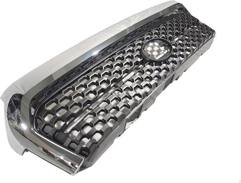 مصد شبكة أمامية من الكروم Toyota Tundra Grill مناسب لشبكة Toyota Tundra Chrome 2014-2020، سهلة التركيب، خفيفة الوزن in Kuwait