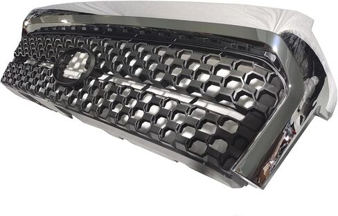 مصد شبكة أمامية من الكروم Toyota Tundra Grill مناسب لشبكة Toyota Tundra Chrome 2014-2020، سهلة التركيب، خفيفة الوزن in Kuwait