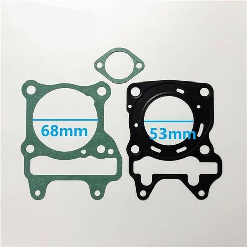 52.4mm Cylinder Gasket Set 125cc Compatible with Automotive Motorcycle Parts Lead125 Ww125 Pcx125 Click125i for Part Number 12191-KZR-600 KZR601 in Saudi Arabia