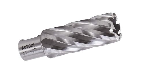 ACTOOL 1-7/8" Diameter × 2" Depth of Cut HSS ANNULAR Cutter with 3/4'' Weldon Shank in Saudi Arabia