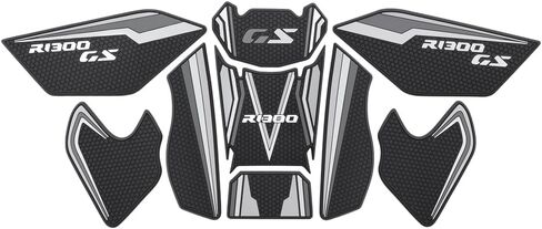 أجزاء الدراجة النارية المعدلة لـ 2025 R1300GS r1300gs: مجموعة ملصقات واقية لملصق خزان الوقود، وسادة جانبية لخزان الوقود مضادة للانزلاق 2023 2024 2025 in Kuwait