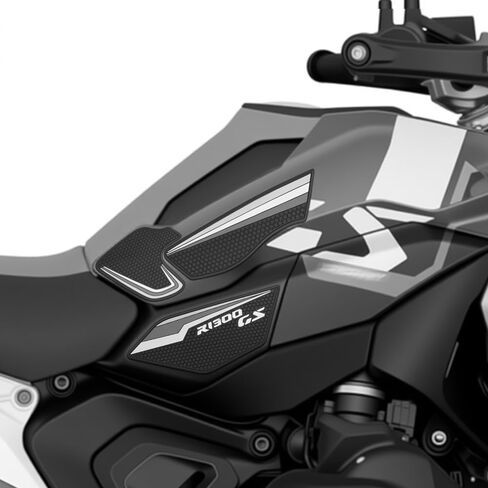 أجزاء الدراجة النارية المعدلة لـ 2025 R1300GS r1300gs: مجموعة ملصقات واقية لملصق خزان الوقود، وسادة جانبية لخزان الوقود مضادة للانزلاق 2023 2024 2025 in Kuwait
