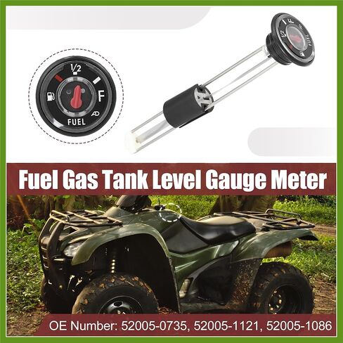 ATV Fuel Gas Tank Level Gauge Meter with Cap for Kawasaki Bayou 220 250 300 400 KLF 52005-0735 52005-1121 Gas Tank Gauge Fuel Float Gauge Replace Parts Vehicle Components in Saudi Arabia