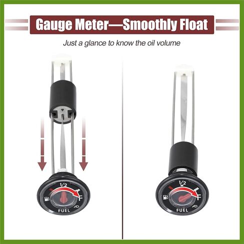 ATV Fuel Gas Tank Level Gauge Meter with Cap for Kawasaki Bayou 220 250 300 400 KLF 52005-0735 52005-1121 Gas Tank Gauge Fuel Float Gauge Replace Parts Vehicle Components in Saudi Arabia