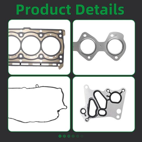 Engine Cylinder Head Gasket Kit, for Mercedes Benz C200 C250 E200 E250 SLK200 SLK250, for W204 W212 M271, 1.8L L4 Gas DOHC Turbo, 2710161520, 2710140004, 613601500, CS54691A, HS1782 in Saudi Arabia