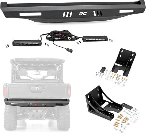 Rough Country Can-Am/Polaris Rear Bumper for Defender/Ranger- 93045 in Saudi Arabia