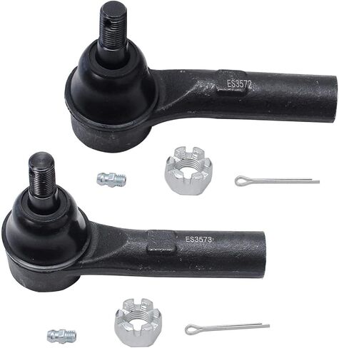 Detroit Axle - 4WD Front End Suspension Kit for 2000-2004 Dodge Dakota, 2000-2003 Dodge Durango, 2 Upper Control Arms Ball Joints, 2 Lower Ball Joints, 4 Tie Rods, 2 Boots Replacement - 10pc Set in Saudi Arabia