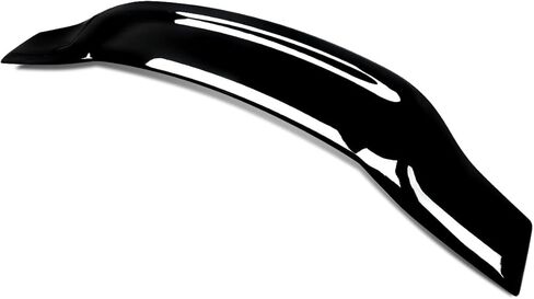 سبويلر أسود لامع متوافق مع 2010-2016 مرسيدس بنز W212 E350 E550 E63 RT Style Trunk Wing Rear Trunk Lip Spoilers مظهر رياضي in Kuwait