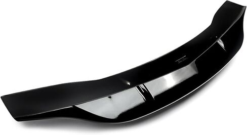 سبويلر أسود لامع متوافق مع 2010-2016 مرسيدس بنز W212 E350 E550 E63 RT Style Trunk Wing Rear Trunk Lip Spoilers مظهر رياضي in Kuwait
