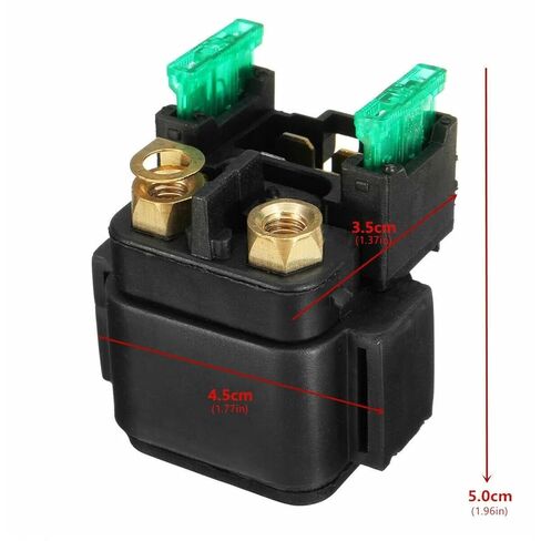 Starter Solenoid Relay Compatible 12V Professional Motor Starter Relay Solenoid Sturdy Motorbike(B 1Pcs) in Saudi Arabia