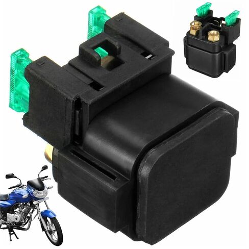 Starter Solenoid Relay Compatible 12V Professional Motor Starter Relay Solenoid Sturdy Motorbike(B 1Pcs) in Saudi Arabia